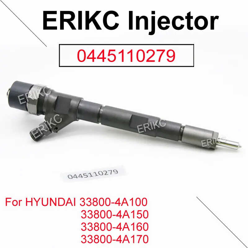 

0445110279 CRDI дизельный топливный инжектор 33800 4A000 для Hyundai Starex Kia 2.5L EU3