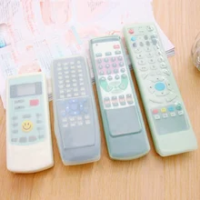 4 размера силиконовый ТВ чехол для пульта дистанционного управления крышка видео ТВ приставка Кондиционер защита от пыли сумка для хранения Анти-пыль водонепроницаемый