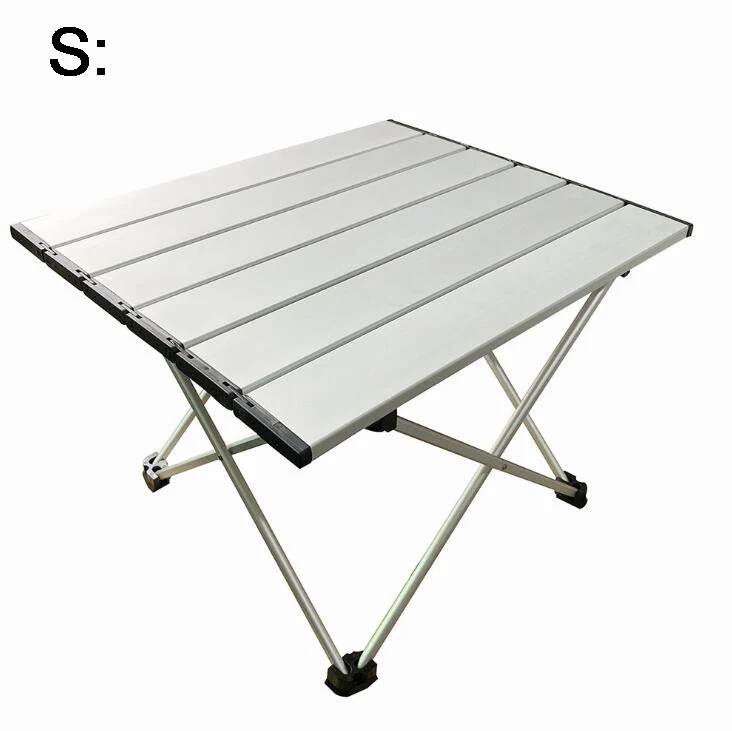 Aluminum Folding Camping Table with Carrying Bag Indoor Outdoor Portable Table Picnic, BBQ, Beach, Hiking, Travel, Fishing Desk outdoor furniture at home depot Outdoor Furniture