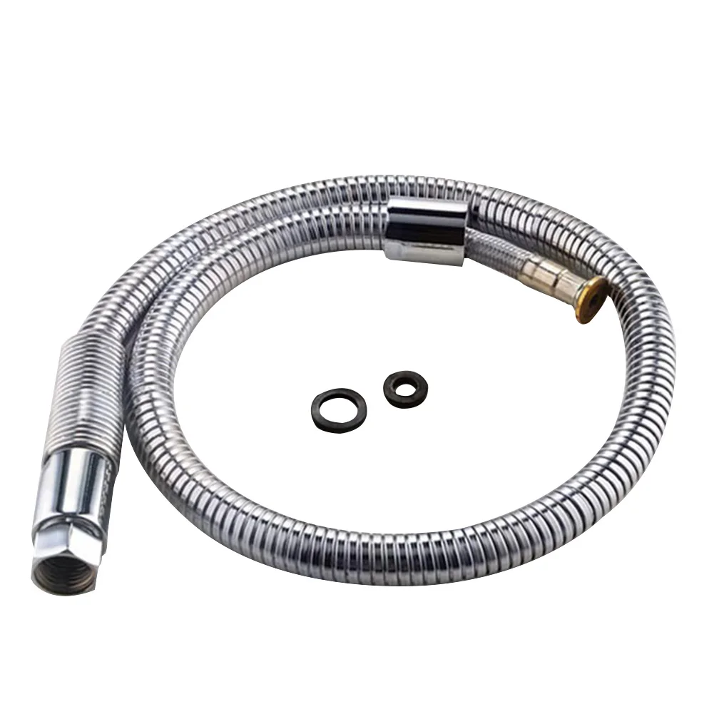 Hardware Practical Stainless Steel With Hose Commercial Pre Rinse Durable Faucet Tap Hotel Spray Head Set Home Kitchen