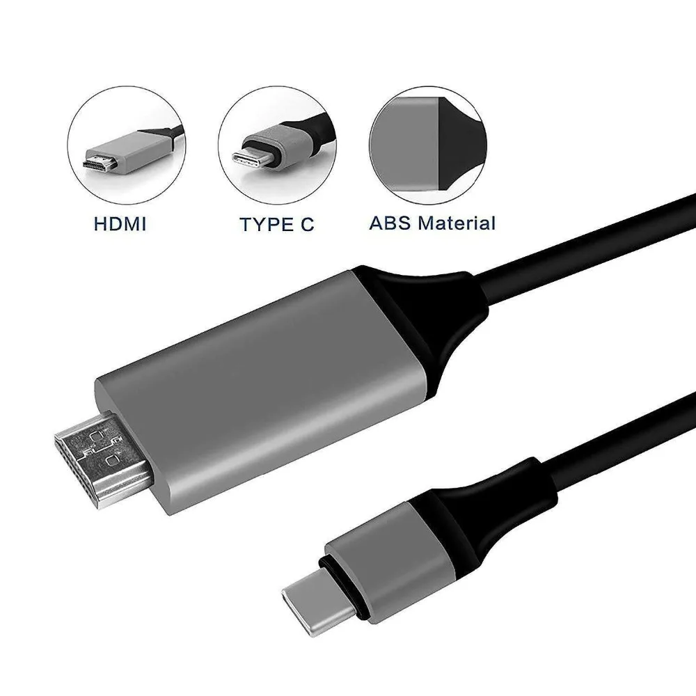 Кабель-адаптер USB 3,1 type-C для концентратора со штекером 4K* 2K HD tv AV tv Кабель-адаптер для Samsg Galaxy S8 S8+ Plus Mac