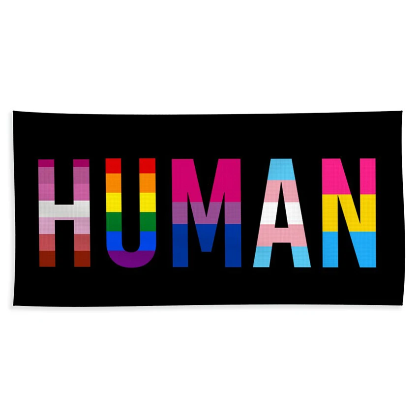 Human-Lgbt-Pride-Flag-3x5ft-90x150cm-Advertising-Sports-Outdoor-or-Indoor-Club-Digital-printing-Banner-and