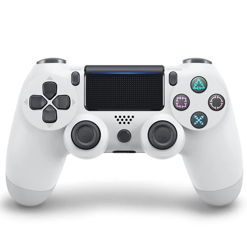 wireless White Bluetooth беспроводной/проводной джойстик для PS4 контроллер подходит для mando ps4 консоль для Playstation Dualshock 4 геймпад для PS3 - Цвет: wireless White