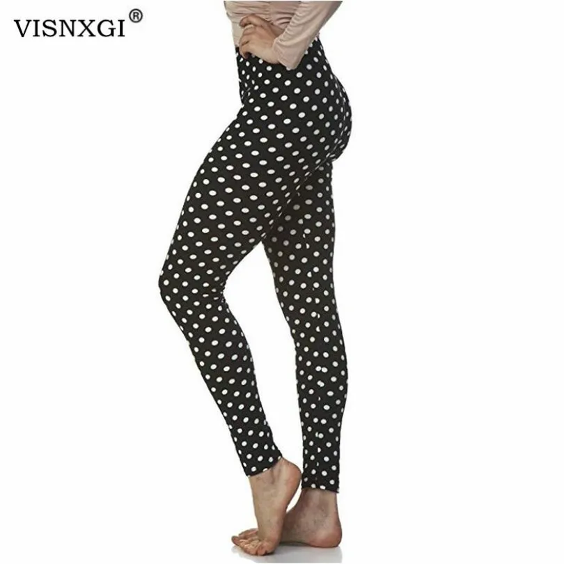 VISNXGI/осенние леггинсы в Вертикальную Полоску; зимние женские стильные леггинсы; обтягивающие повседневные брюки; Mujer; популярные леггинсы
