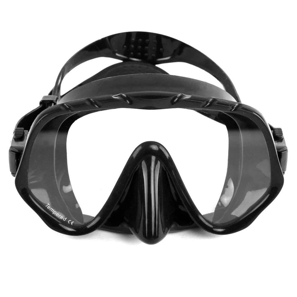 Силиконовые плавательные очки для подводного плавания, анти-туман, половина лица, зажим для носа, стекло es, бикини для дайвинга, маска из закаленного стекла, линзы, очки для подводного плавания