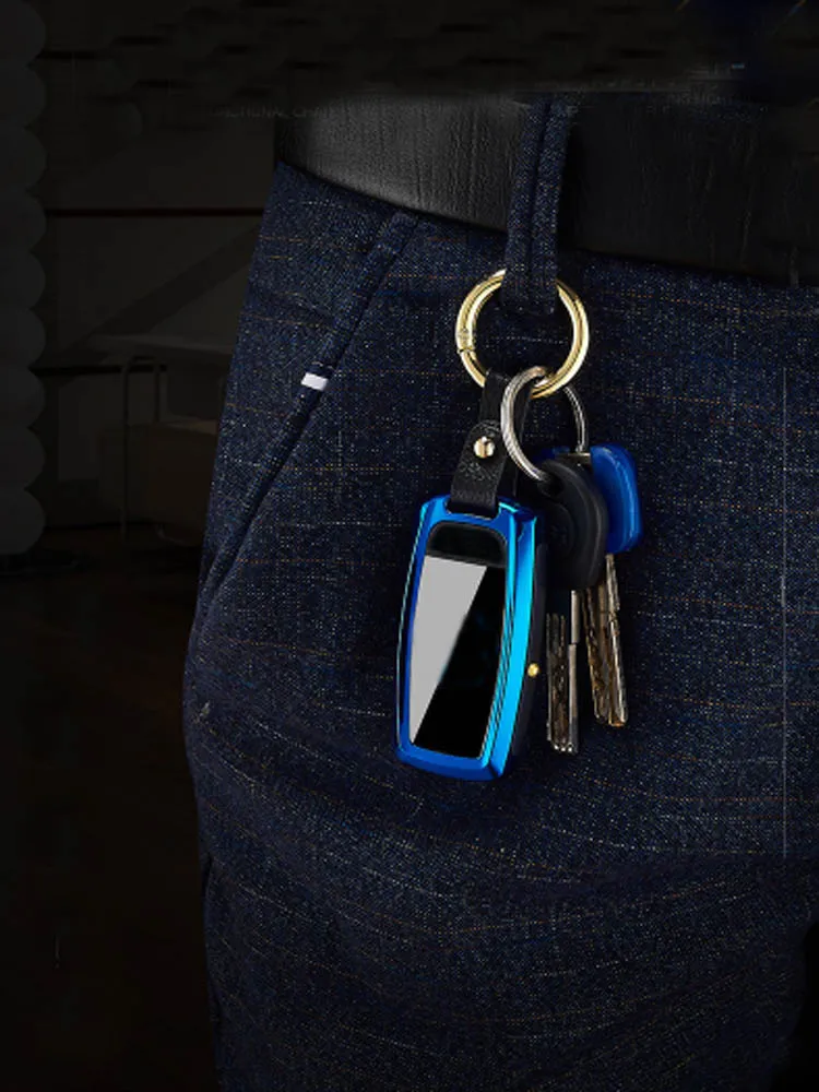 USB Зажигалка освещение светодиодный экран Ключ Пряжка