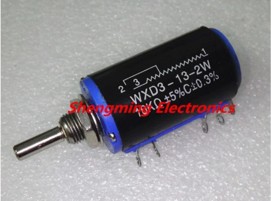 10 шт WXD3 13 2W 100R 200R 470R 680R 1K 2 K 3 4 7 5 6 10K 22K 33K 47K 8 многооборотный проволочный