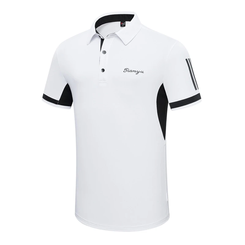 Horse Riding Polo Shirt Men Clothes Equestrian Short Sleeve Top T