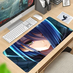 Tapis de souris dessin animé Zero Two Darling, accessoire de jeu pour ordinateur, Kawaii, grand format XL, rose, PC, 900x400 