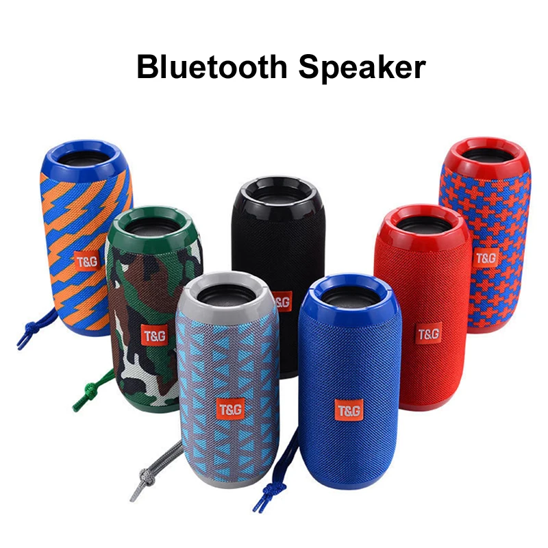 

Portable Speaker Wireless Bluetooth Speaker Column Bass Sound Music Player Loudspeaker Box Support TF Card FM Radio Aux Input