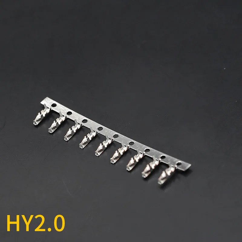 

100PCS HY2.0mm Reed 2.0mm Pitch Connector Crimping Terminal Cold Terminal Wiring Compression Spring