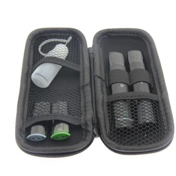 

Electronic Cigarette Leather Case with Zipper Bag Vape Case DIY Tool Kit for RELX YOOZ MOTI IQOS
