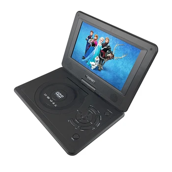 

New 9.8inch Portable DVD Player Rechargerable Battery Game Player Radio Portable Analogue TV AV SD / MS / MMC Card Reader