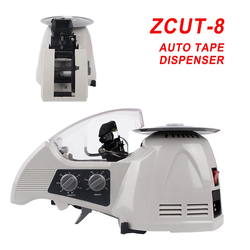 ZCUT-8 Электрический станок для резки ленты автоматический станок для резки ленты упаковочная машина режущий инструмент Офисное оборудование