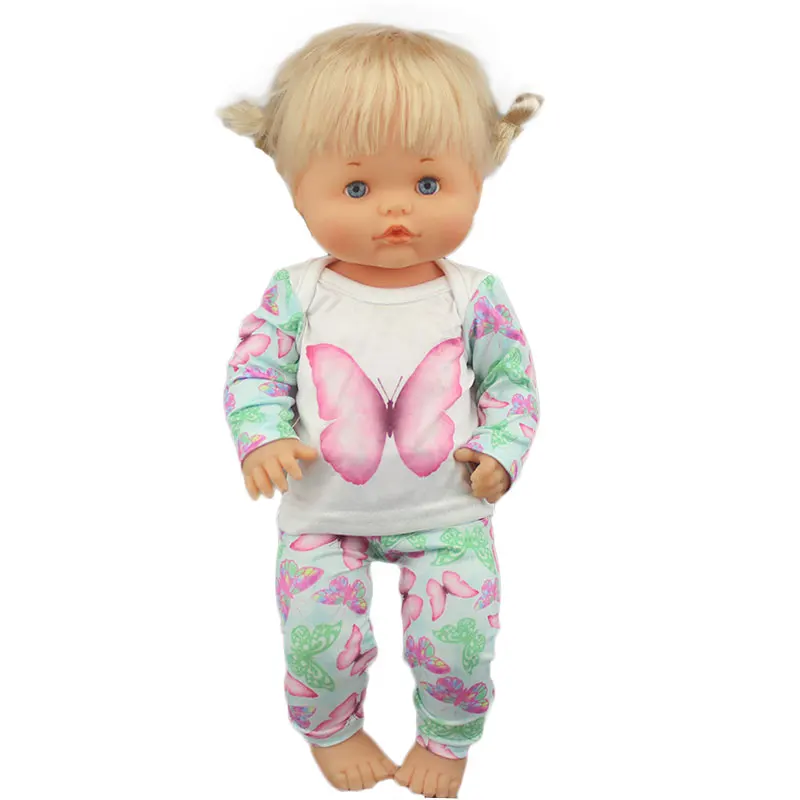 Новый верхний и нижний костюм подходит 40 см 41 кукла Nenuco Ropa y su Hermanita фиолетовая