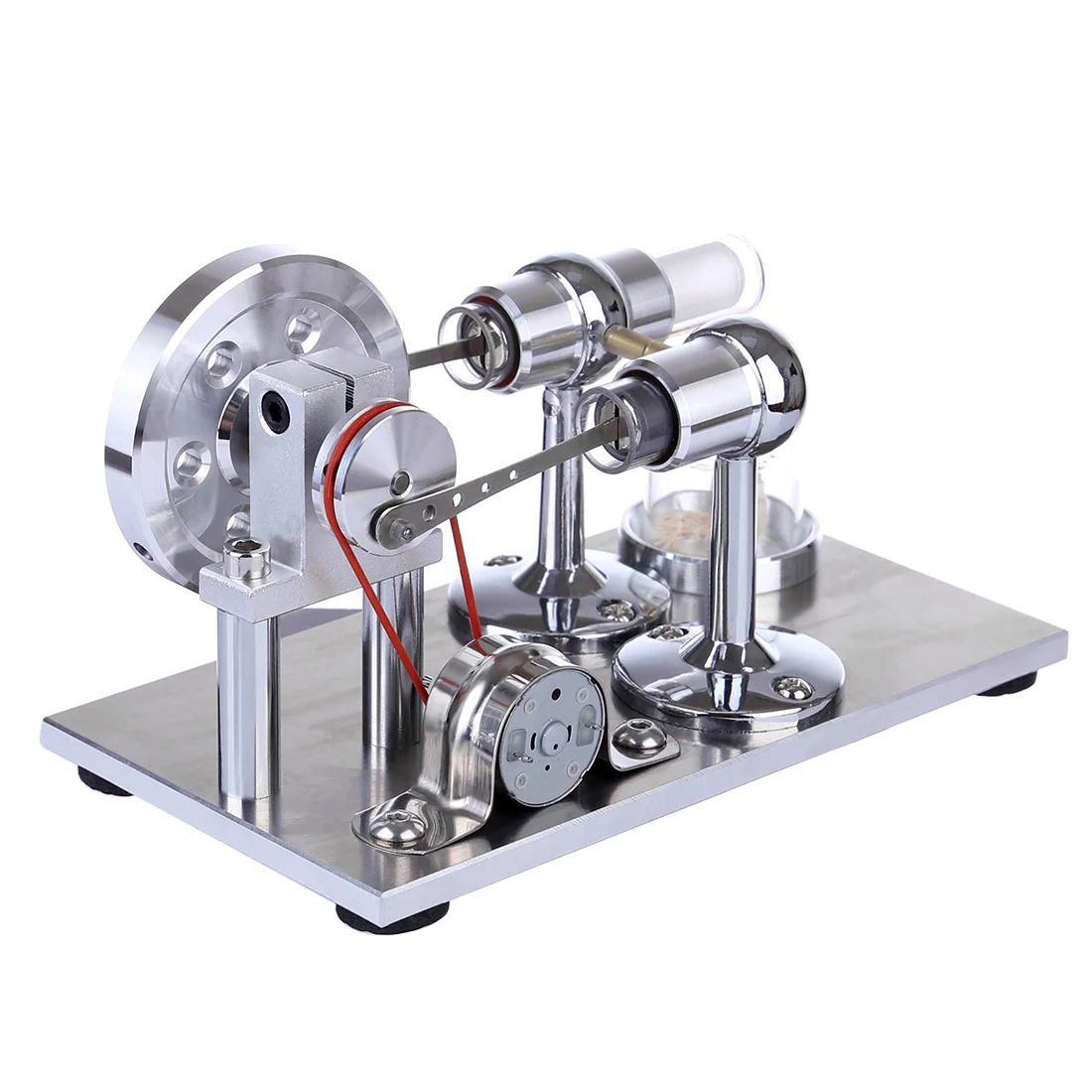 Reinforced Type Lamp Holder Single Cylinder Stirling Engine Physics Experiment Gift Model Education Toy