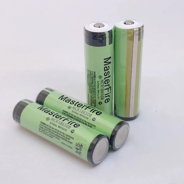 MasterFire защищенный NCR18650B 3,7 V 3400mah 18650 литий-ионный аккумулятор фонарик батареи для ноутбука Panasonic