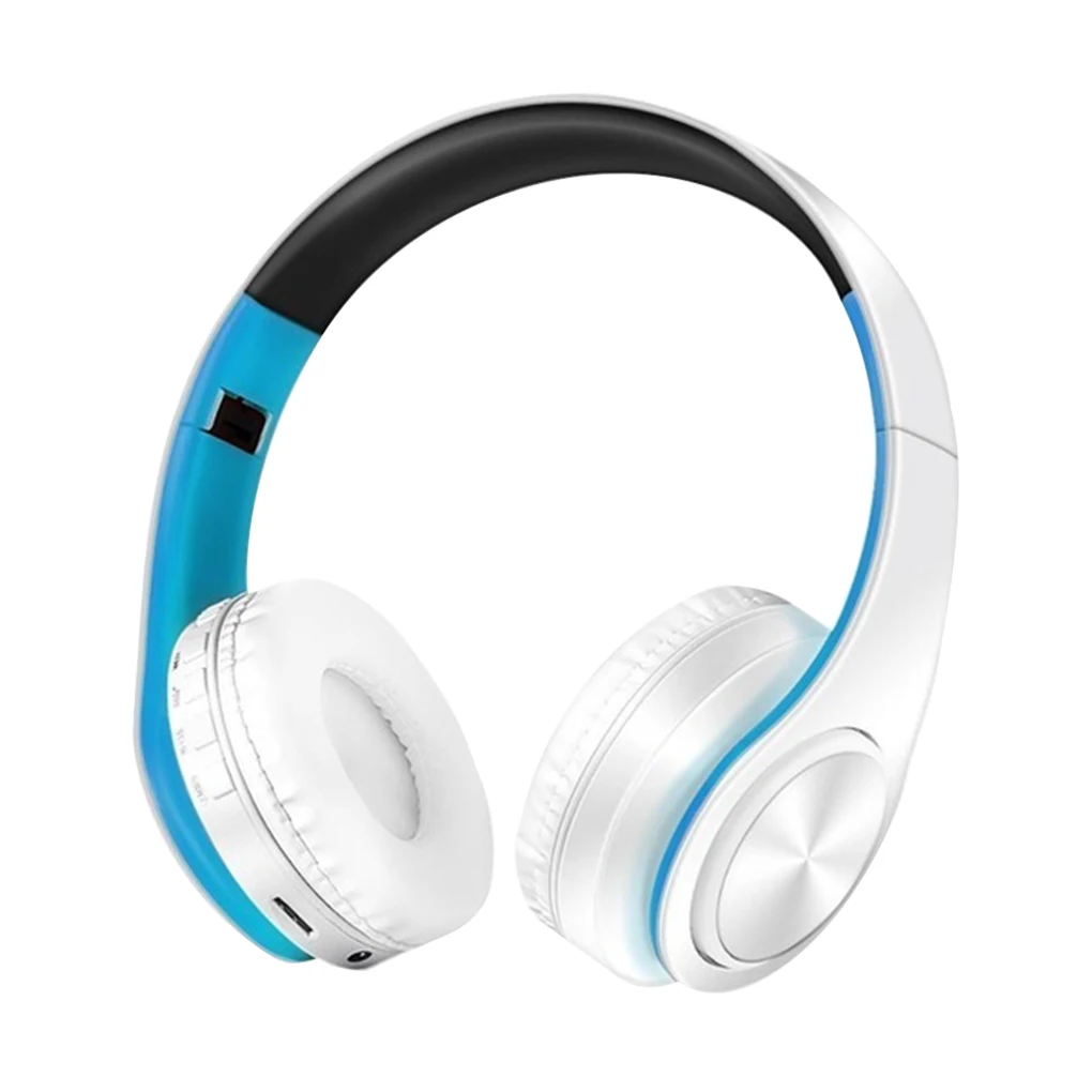 NO.7 Беспроводные наушники, Bluetooth гарнитура, складные наушники, регулируемые наушники с микрофоном для телефона, ПК, латтоп, Mp3, tv - Цвет: NO.7