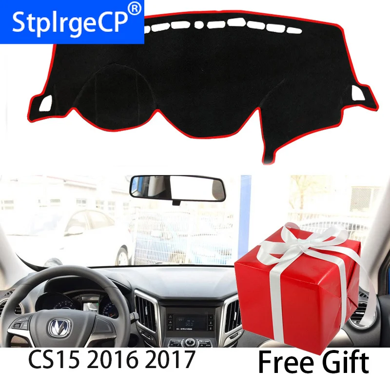 Для CS15 коврик для приборной панели защитный коврик тенты Подушка наклейка для интерьера Аксессуары для стайлинга автомобиля