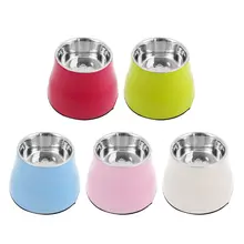 Повышенные ДИЗАЙН повышенной собачья миска поднятый собака Кормушка Для Еда воды зоотовары Y1AB