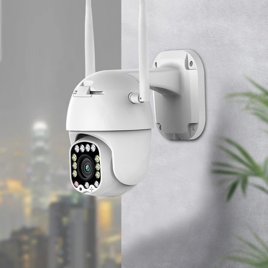 1080P PTZ IP камера Wifi наружная скорость купольная беспроводная видеокамера с Wi-Fi панорамирование наклона 4X цифровой зум 2MP сети видеонаблюдения