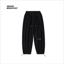 

Fall 21 Dress Leggings Comfortable Elastic Men's Waffle Knitted Guard Pants Loose Oversized Casual Sweatpants Men's