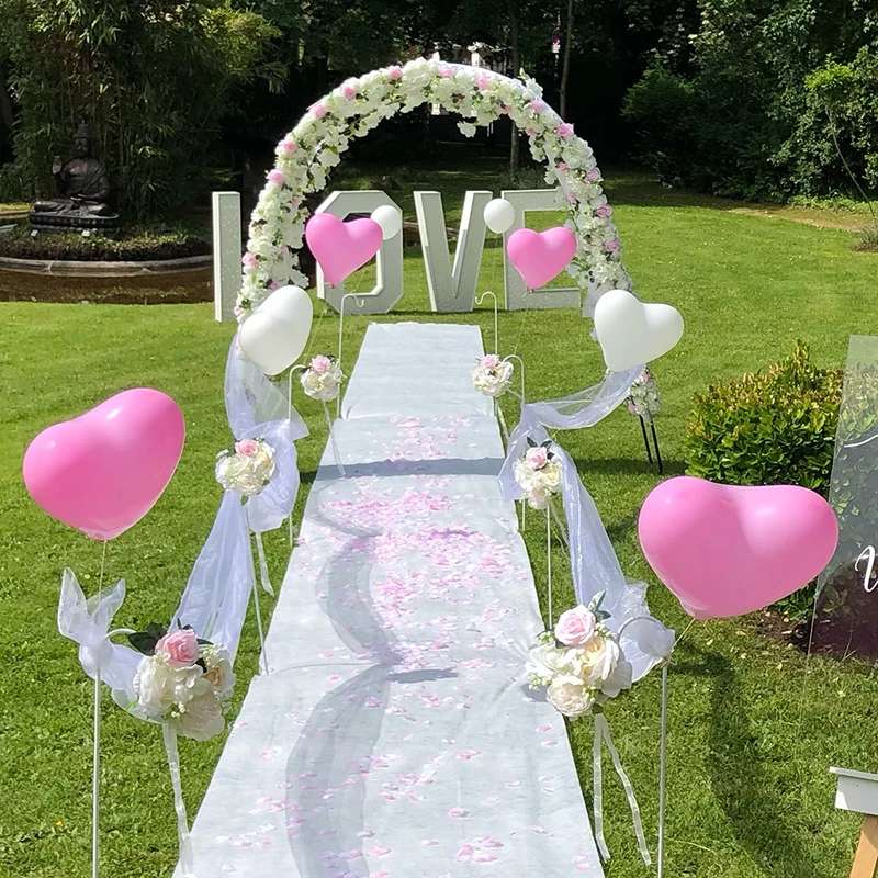 Anti-slip Carpet for Wedding, Non-woven Fabric, Party Carpet, Ceremony and Event, New White Aisle Runner