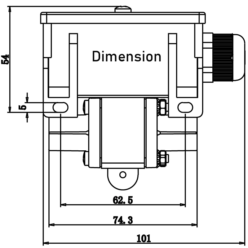 0,2~ 4 бар DPDT переключатели перепада давления обеспечивают защиту от перепадов давления воды в гидронных системах отопления или охлаждения