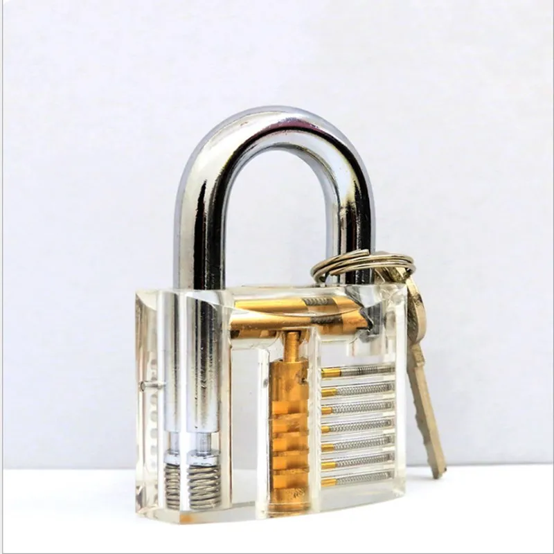 

Transparent Padlock Transparent Practice Lock Exercise Lock Transparent Lock Civil Lock