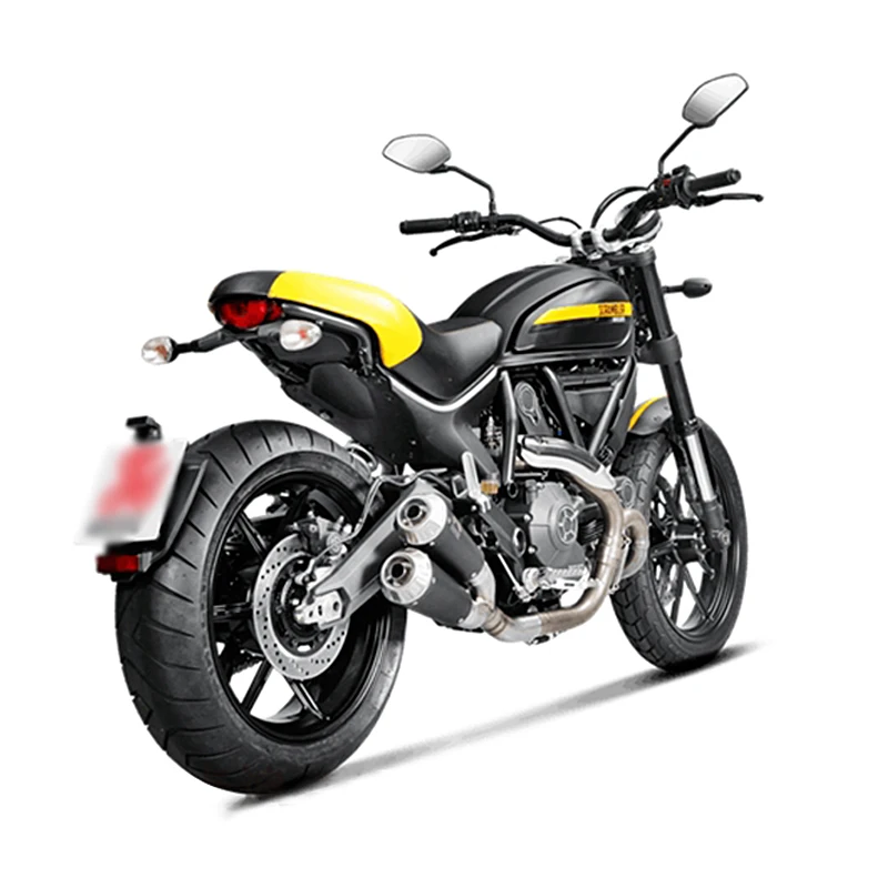 Slip-On Muffler Exhaust Escape middle pipe for Ducati Scrambler 800 2015-2020 Monster 797 2017 2018 2019 motorcycle accessories 3