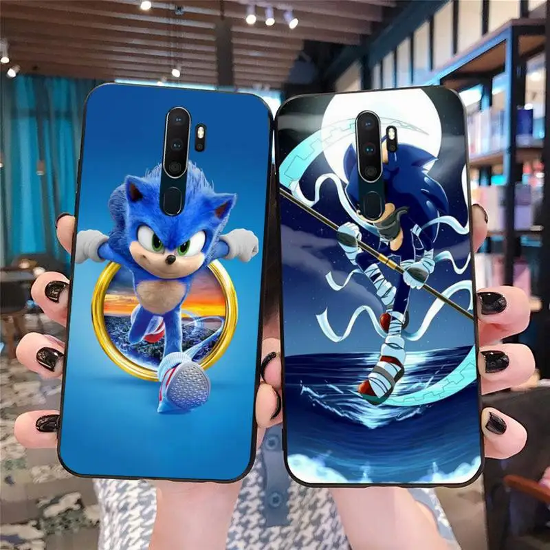 

Sonic the Hedgehog Newly Arrived Black Cell Phone Case For Oppo A5 A9 2020 Reno2 z Renoace 3pro Realme5Pro
