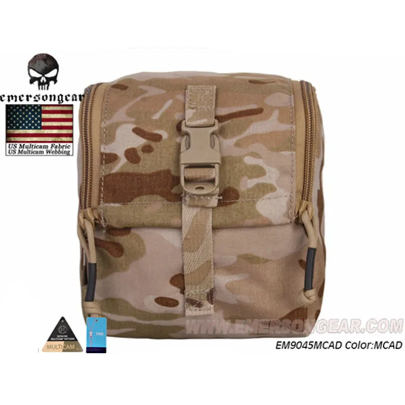 MCAD Emersongear Emerson CP стиль многоцелевой GP тактическое назначение Сумка для охоты EDC облегченная модульная система переноски снаряжения инструмент модульная поясная сумка комплект сумка - Цвет: MCAD