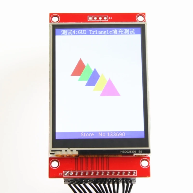 2 5 дюймовый TFT ЖК модуль ILI9341 Драйвер с сенсорным ic XPT2046 8 (RGB)* 240 Φ (9 IO) для uno r3 mega