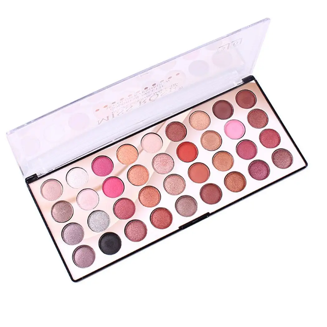 Women Glitter Cosmetic Long Lasting Eyeshadow 10g Plastic As picture Palette Makeup Tool