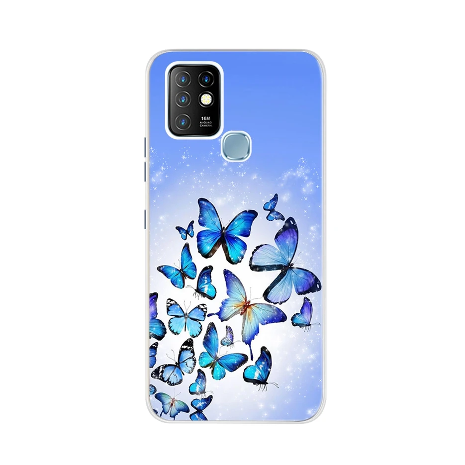 For Infinix Hot 10 Case Infinix Hot 10 Lite Play Soft Silicone Phone Cases For Infinix Hot 10 Play Hot10 Lite Cover Fundas Coque cell phone pouch
