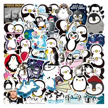 

50PCS Mr Poper's Penguins Sticker Cute Animal Kawaii Luggage Skateboard Guitar Refrigerator Cup Phone Notebook Children's Toys