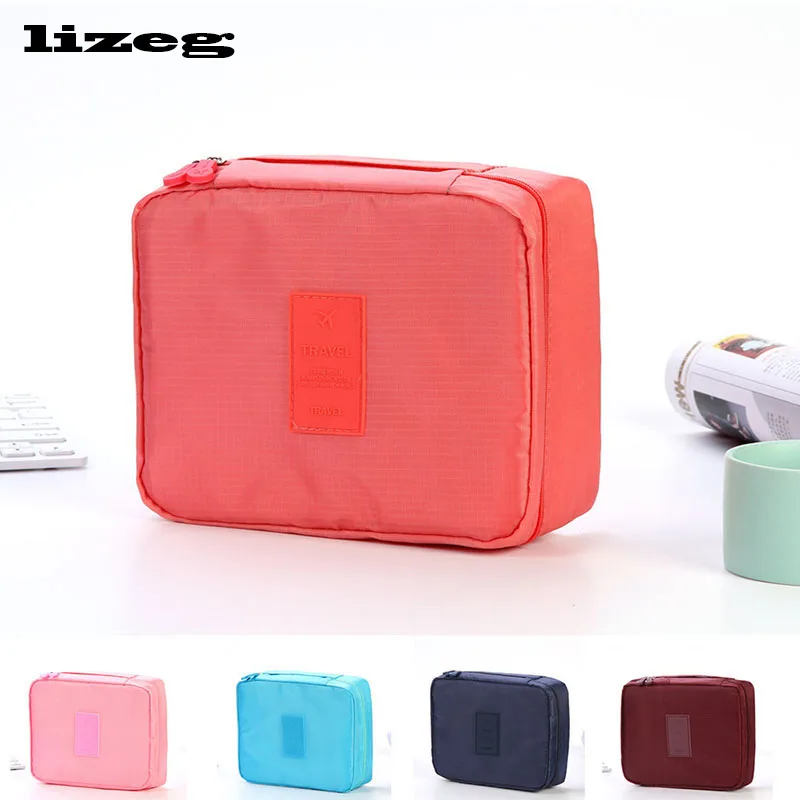 

Women Makeup Bag High Quality Cosmetic Bag Waterproof Portable Travel Wash Bag Multifunction Organizer for Toiletry Kit