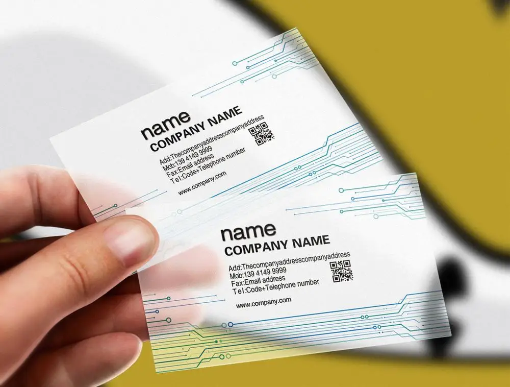 Transparent Id Card