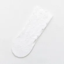 5 пар, женские кружевные тонкие носки, женские Дышащие Короткие носки на лето NOV99