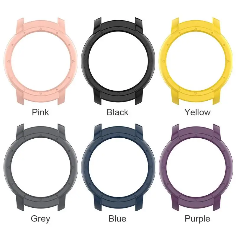Ultra Thin PC Hard Protection Bumper Full Case Cover Shell for Ticwatch E2 Smart Wristband Smart Wearable Devices Accessories