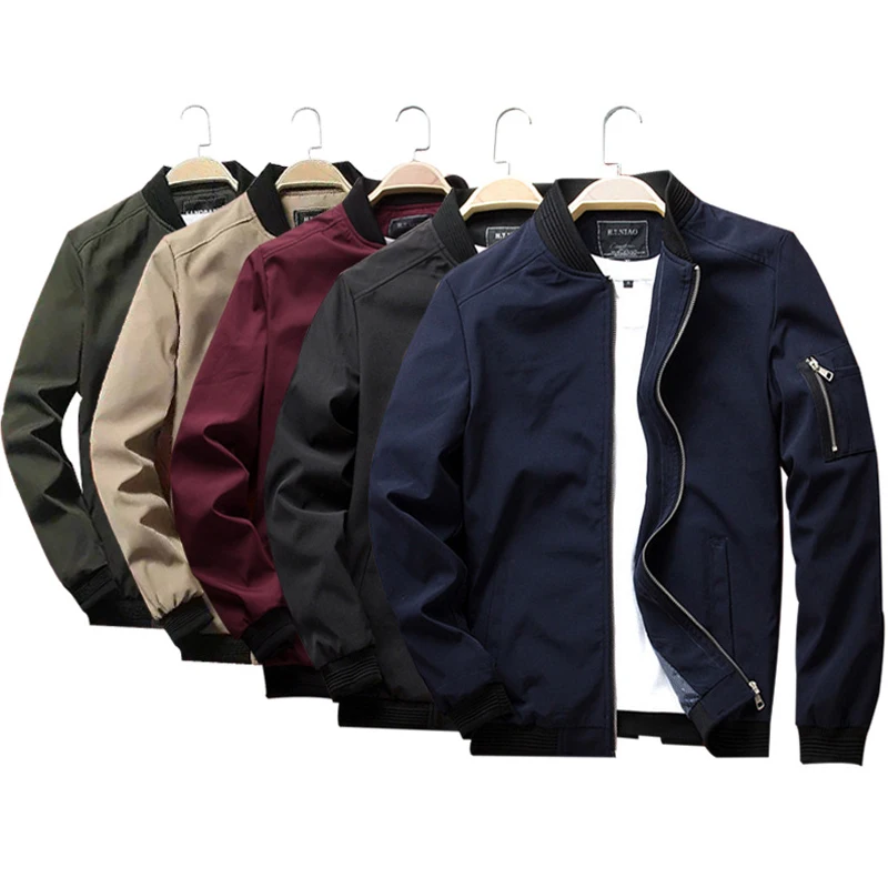 6XL 5XL 4XL куртка-бомбер Новые мужские куртки военные мужские пальто модные тонкие повседневные куртки Мужская Верхняя одежда бейсбольная форма