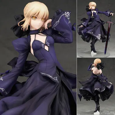 

Hi Jiafa Fate/Stay Night Destiny Night SABER Ceiba Black Formal Dress Garage Kit Model