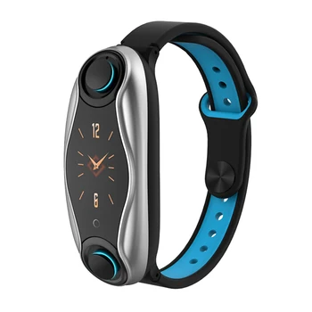 

T90 Smart Bracelet Fitness Tracker Bracelet with Wireless Bluetooth Earphone Ip67 Waterproof Sport Smart Watch Wristband