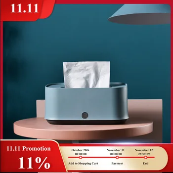 

Nordic Living Room Coffee Table Household Paper Towel Tray Simple and Cute Large Opening Bedroom Restaurant Creative Roll Tray