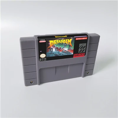 

Drakkhen - RPG Game Card US Version English Language Battery Save