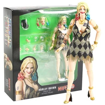 

MAFEX No.042 Suicide Squad Harley Quinn Dress Ver. PVC Figure Collectible Model Toy