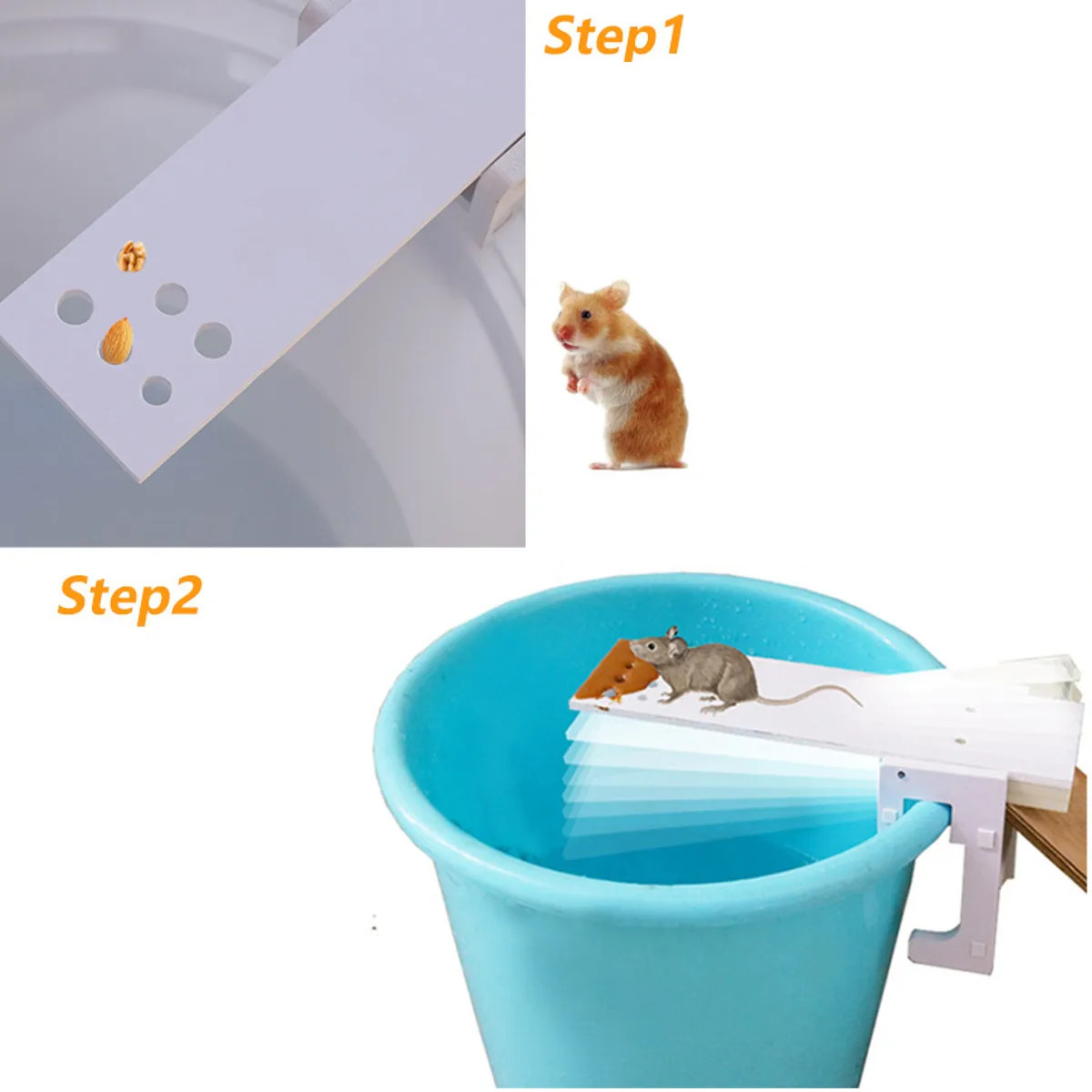 DIY домашний сад, контроллер вредителей, ловушка для крыс, быстрая ловушка, ловушка для мышей, ловушка для домашних крыс, ловушка для мышей-вредителей