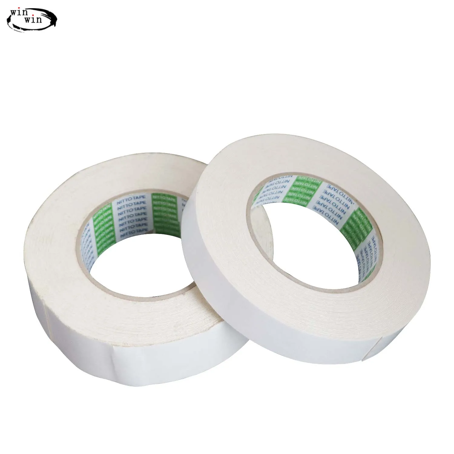 

10/15/25/37.5mm Turning Machine Tape Hot Super Strong Double Faced Powerful Adhesive Tape Paper Double Sided Tape For Mounting