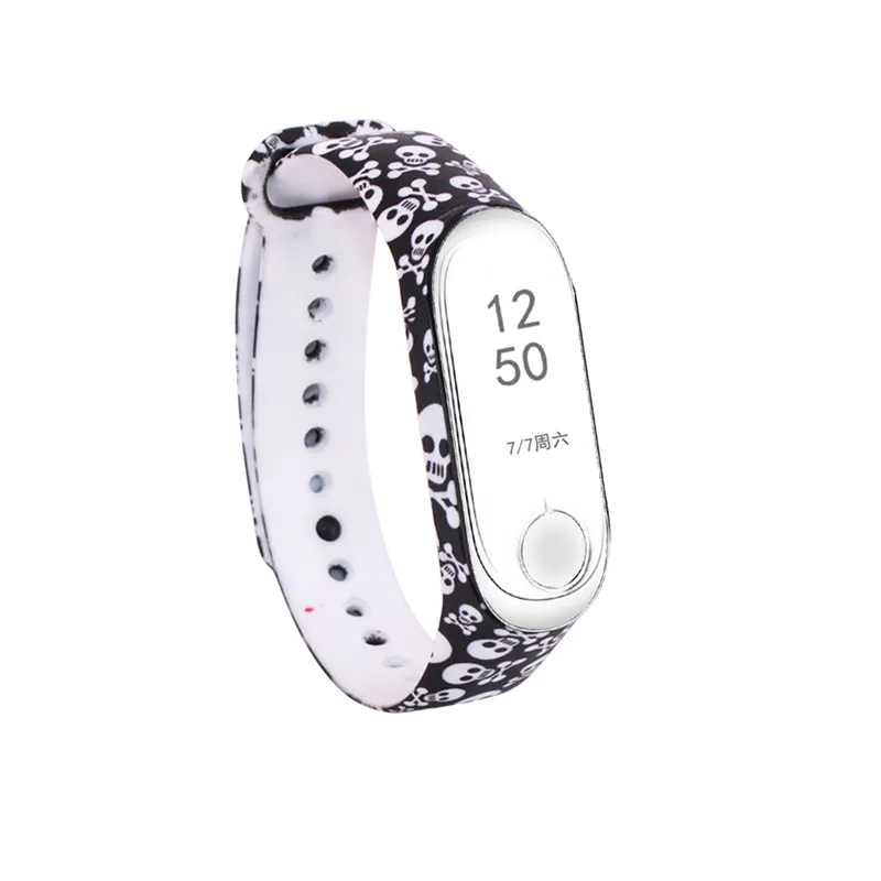 colour 10 Цветной mi Band 4 сменный Браслет для Xiaomi mi band 3 силиконовый спортивный ремешок для Xiaomi mi band 4 3 умные аксессуары - Цвет ремешка: colour 10