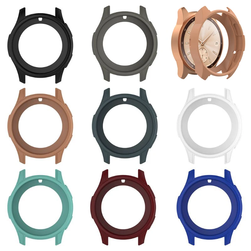 Case For Samsung Galaxy Watch 46mm 42mm gear S3 frontier Silicone Protect Cover Protective shell smartWatch gear S3 Accessories